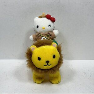 2002 Vintage Hello Kitty Safari Ride on Lion Zoo Plush Stuffed Animal
